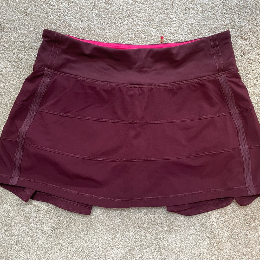Pace Revival Skirt by Lululemon Mid Rise